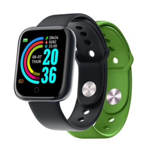Celly Smartband Trainer   2 Cinturini Inclusi  Nero e Verde    Nuovo