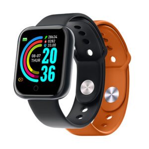 Celly Smartband Trainer   2 Cinturini Inclusi  Nero e Arancione    Nuovo