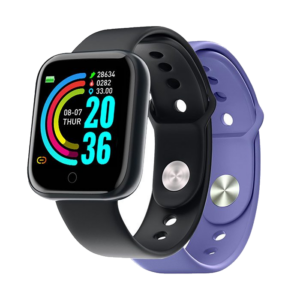 Celly Smartband Trainer   2 Cinturini Inclusi  Nero e Viola    Nuovo