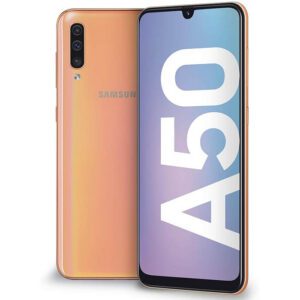 Smartphone Samsung Galaxy A50 Dual Sim 6 4  4GB Ram 128GB Orange SM A505F DS   Grado C