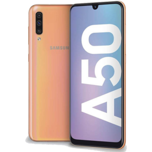 Smartphone Samsung Galaxy A50 Dual Sim 6 4  4GB Ram 128GB Orange SM A505F DS   Grado C