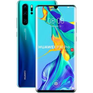 Huawei P30 Pro Dual Sim 6 47  8GB Ram 128GB Rom Aurora Blue   Grado B