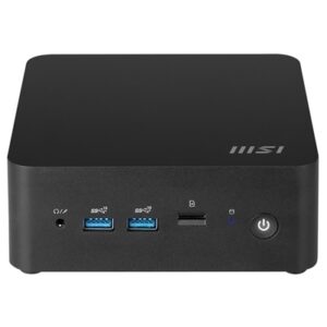 PC MSI MINI -1LT CUBI NUC BAREBONE 1MG-013BEU INTEL CORE 5-120U 2XM.2SSD 1X2,5"HDD 2XDDR5(MAX 64GB) 2XLAN WIFI BT HDMI USB VESA