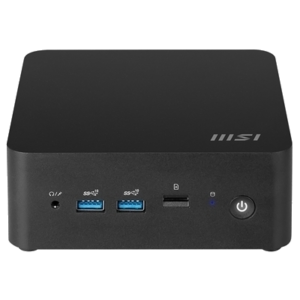 PC MSI MINI -1LT CUBI NUC BAREBONE 1MG-013BEU INTEL CORE 5-120U 2XM.2SSD 1X2,5"HDD 2XDDR5(MAX 64GB) 2XLAN WIFI BT HDMI USB VESA