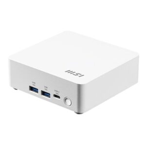 PC AI MSI MINI CUBI NUC AI 1UMG-062EU ULTRA5-125H 16GB(2X8GB)DDR5 SSD512GB W11PRO 2XHDMI USB 2XTHUND 2XLAN WIFI6E BT VESA BIANCO