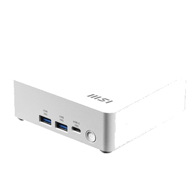 PC AI MSI MINI CUBI NUC AI 1UMG-062EU ULTRA5-125H 16GB(2X8GB)DDR5 SSD512GB W11PRO 2XHDMI USB 2XTHUND 2XLAN WIFI6E BT VESA BIANCO