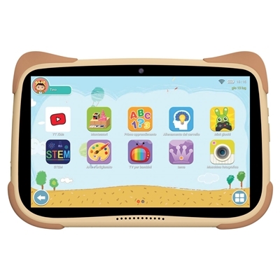 TABLET MEDIACOM 8" SMARTKID - M-SP8KID WIFI (3/32GB) ANDROID 13 1280X800 SLOT MICROSD FINO:31/03