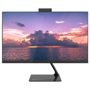 BAREBONE PC ALL IN ONE 23.8"ATLANTIS A25-Z24-B5 FULL HD-NERO-6XUSB, SUPP.CPU I3/I5/I7 12A/13A GEN., WEBCAM 5MP(NO: CPU/SSD/RAM)