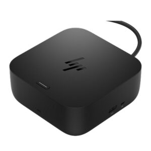 DOCKING STATION HP G6 9X3V1UTUSB-C100W UNIVERSAL BLACK 3XUSBA 1XUSBC 2XDP 1XLAN 1XHDMI 1GBE 1Y FINO:31/12