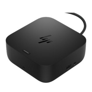 DOCKING STATION HP G6 9X3V1UTUSB-C100W UNIVERSAL BLACK 3XUSBA 1XUSBC 2XDP 1XLAN 1XHDMI 1GBE 1Y FINO:31/12