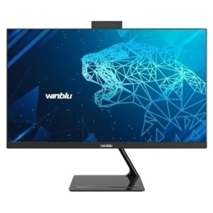 LCDPC WINBLU EVISION 6022 23.8"FHD AG BLK MM I3-14100 8DDR5 250SSD FREEDOS WIFI BT RJ45 CR CAM MIC COM HDMI 2YPUR FINO:31/03