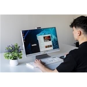 LCDPC M-TOUCH WINBLU EVISION 6037 23.8"FHD AG WHT MM I5-14400 16DDR4 500SSD FREEDOS WIFI BT RJ45 CR CAM MIC COM HDMIFINO:31/03