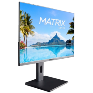 MONITOR YASHI MATRIX YCYZ23724 23.8" FHD VA 1MS MM 1920X1080 BLACK/SILVER 300CD/M2 VGA HDMI REG.ALT. 2Y FINO:31/03