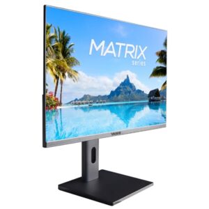 MONITOR YASHI MATRIX YCYZ23727 27" FHD VA 1MS MM 1920X1080 BLACK/SILVER 300CD/M2 VGA HDMI REG.ALT. 2Y FINO:31/03