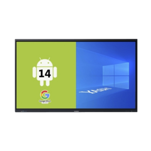 MONITOR YASHI LY8622 SUPERTOUCH 86" AI 4K 8/128GB 40 TOCCHI ANDROID 14 EDLA STAFFA 3YOC FINO:31/03