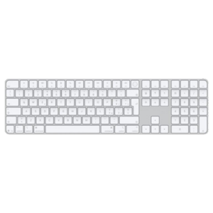 APPLE MAGIC KEYBOARD TOUCH ID (2021) NUMPAD SILVER QUERTY IT GRADO A++