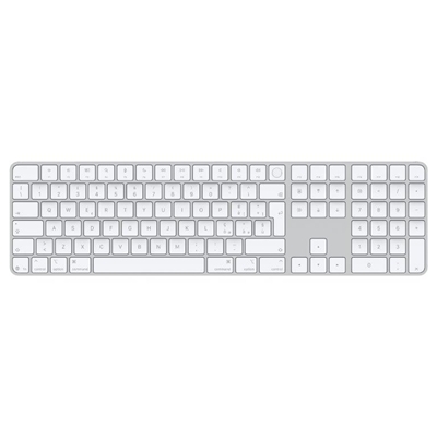 APPLE MAGIC KEYBOARD TOUCH ID (2021) NUMPAD SILVER QUERTY IT GRADO A++