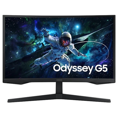 MONITOR SAMSUNG LCD CURVED VA 165HZ 27" S27CG55 1MS QHD BLACK HDMI DP REG.ALTEZZA VESA FINO:31/03
