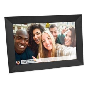 PHOTO FRAME DIGITALE WIFI 10" TOUCH ATLANTIS P060-DPF10B1-BDISPLAY IPS 1280X800, 1GB RAM+16GB ROM X FOTO/VIDEO-NERO