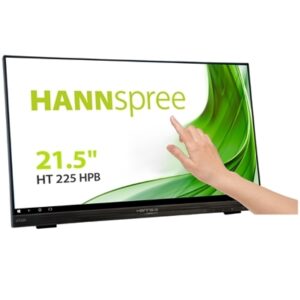 MONITOR M-TOUCH HANNSPREE LCD LED 21.5" WIDE HT225HPB 7MS MM FHD 1000:1 BLACK VGA HDMI DP VESA