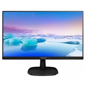 MONITOR PHILIPS LCD IPS LED 23.8" WIDE 243V7QJABF/00 4MS SOFTBLUE MM FHD 1000:1 BLACK VGA HDMI DP VESAFINO:31/03