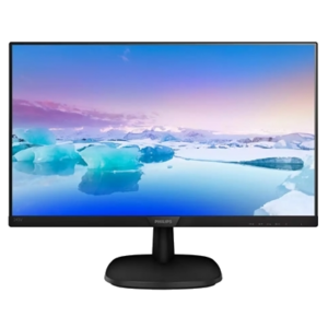 MONITOR PHILIPS LCD IPS LED 23.8" WIDE 243V7QJABF/00 4MS SOFTBLUE MM FHD 1000:1 BLACK VGA HDMI DP VESAFINO:31/03