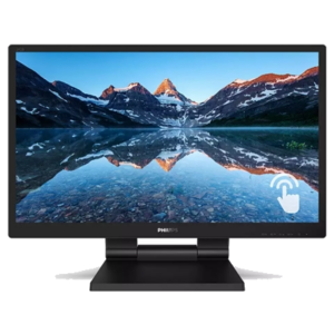 MONITOR SMOOTH-TOUCH PHILIPS LCD IPS LED 23.8" WIDE 242B9T/00 5MS SOFTBLUE MM FHD 1000:1 BLACK VGA DVI HDMI DP 2XUSB3 FINO:31/03