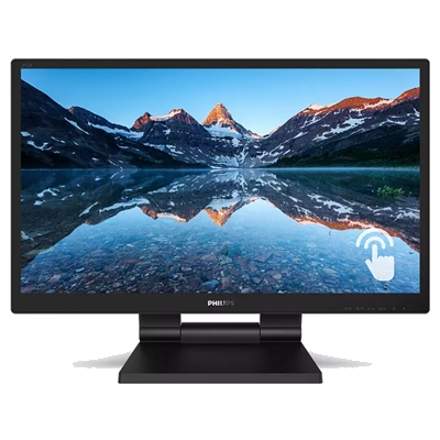 MONITOR SMOOTH-TOUCH PHILIPS LCD IPS LED 23.8" WIDE 242B9T/00 5MS SOFTBLUE MM FHD 1000:1 BLACK VGA DVI HDMI DP 2XUSB3 FINO:31/03
