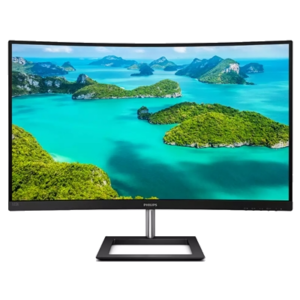 MONITOR PHILIPS LCD CURVED LED 31.5" WIDE 322E1C/00 4MS SOFTBLUE FHD 3000:1 BLACK VGA HDMI DP VESA 2YFINO:31/03
