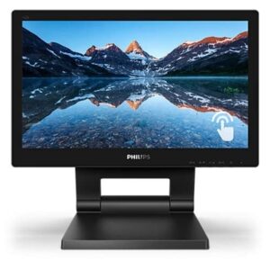 MONITOR SMOOTH-TOUCH PHILIPS LCD LED 15.6" WIDE 162B9T/00 4MS SOFTBLUE MM HD 500:1 BLACK VGA DVI HDMI DP 2XUSB3 VESAFINO:31/03