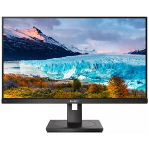 MONITOR PHILIPS LCD IPS LED 23.8" WIDE 242S1AE/00 4MS SOFTBLUE MM FHD 1000:1 BLACK PIVOT VGA DVI HDMI DP VESAFINO:31/03