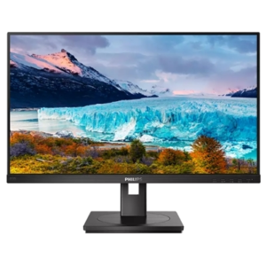 MONITOR PHILIPS LCD IPS LED 27" WIDE 272S1AE/00 4MS SOFTBLUE MM FHD 1000:1 BLACK PIVOT VGA DVI HDMI DP VESAFINO:31/03