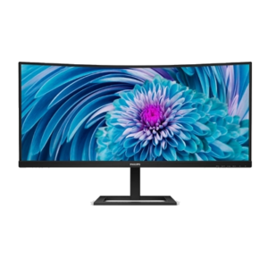 MONITOR PHILIPS LCD CURVED VA LED 34" WIDE 346E2CUAE/00 4MS LOWBLUE MM WQHD 3000:1 BLACK HDMI DP USB-C REG.ALT. VESAFINO:31/03