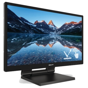 MONITOR SMOOTH-TOUCH PHILIPS LCD LED 23.8" 242B9TL/00 5MSSOFTBLUE MM FHD 1000:1 BLACK VGA DVI HDMI DP 2XUSB3 VESAFINO:31/03