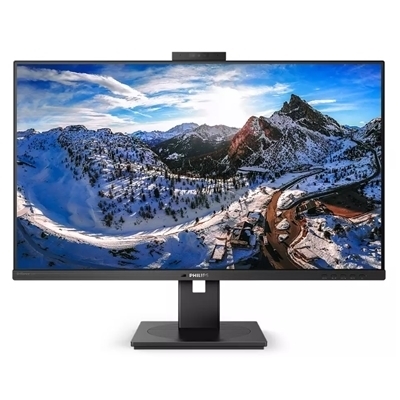 MONITOR PHILIPS LCD IPS LED 31.5" WIDE 326P1H/00 4MS MM QHD 1000:1BLACK 2XHDMI DP USB USB-C LAN WEBCAM PIVOT VESAFINO:31/03