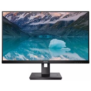 MONITOR PHILIPS LCD VA LED 23.8" WIDE 242S9JML/00 4MS LOWBLUE MM FHD 3000:1 BLACK VGA DVI HDMI DP USB HUB VESAFINO:31/03