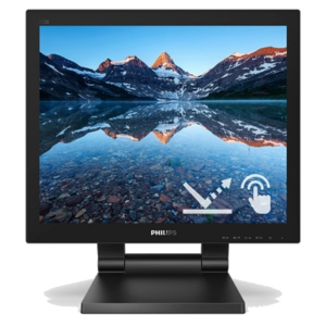 MONITOR SMOOTH-TOUCH PHILIPS LCD LED 17" 172B9TL/00 5MSSOFTBLUE MM FHD 1000:1 BLACK VGA DVI HDMI DP 2XUSB3 VESA FINO:31/03