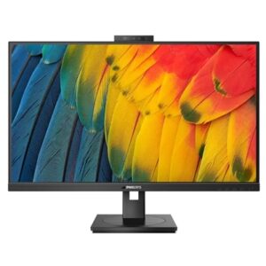MONITOR PHILIPS LCD IPS LED 27" WIDE 27B1U5601H/00 4MS MM QHD 1000:1 BLACK HDMI DP USB-C LAN WEBCAM REG.ALT. PIVOT VE FINO:31/03