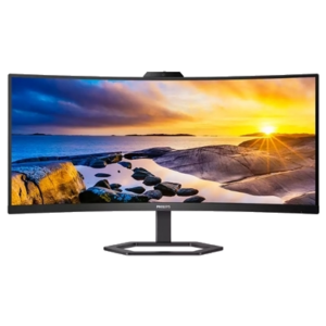 MONITOR PHILIPS LCD CURVED VA LED 34" 21:9 34E1C5600HE/00 4MS MM WQHD 3000:1 BLACK HDMI DP 5XUSB USB-C WEBCAM VESA FINO:31/03