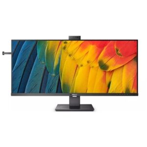 MONITOR PHILIPS LCD IPS LED 39.5" 21:9 40B1U5601H/00 4MS MM WQHD 1200:1 BLACK HDMI DP HUB USB DOCK USB-C LAN WEBCAM W FINO:31/03