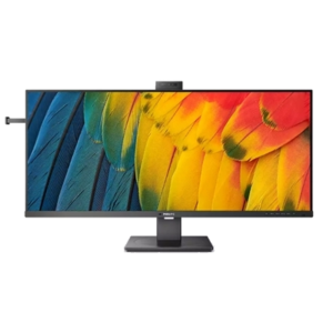 MONITOR PHILIPS LCD IPS LED 39.5" 21:9 40B1U5601H/00 4MS MM WQHD 1200:1 BLACK HDMI DP HUB USB DOCK USB-C LAN WEBCAM W FINO:31/03