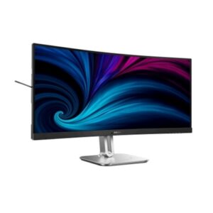 MONITOR PHILIPS LCD CURVED VA LED 34" WIDE 34B2U5600C/00 4MS MM WQHD 3500:1 BLACK 2XHDMI DP USB-C LAN REG.ALT. PIVOT FINO:31/03