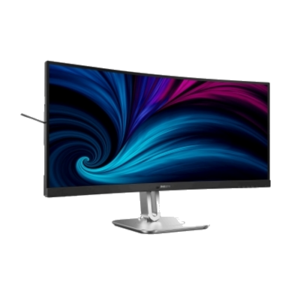 MONITOR PHILIPS LCD CURVED VA LED 34" WIDE 34B2U5600C/00 4MS MM WQHD 3500:1 BLACK 2XHDMI DP USB-C LAN REG.ALT. PIVOT FINO:31/03
