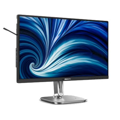 MONITOR PHILIPS LCD IPS LED 120HZ 23.8" WIDE 24B2N4200/00 4MS MM FHD 1500:1 GRAY/SILVER VGA HDMI DP HUB USB REG.ALT.FINO:31/03