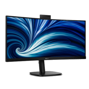 MONITOR PHILIPS LCD CURVED VA LED 34" WIDE 34B2U3600CH/00 4MSMM WQHD 3500:1 BLACK HDMI DP DOCK USB-C LAN WEBCAM VES FINO:31/03