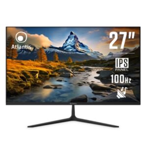 MONITOR ATLANTIS LCD FULL HD 27" A05-HE27IF-VHDM MM TRIAL IN INPUT VGA+HDMI+DP-SUPP.FREESYNC REFR. 100HZ FINO:31/03