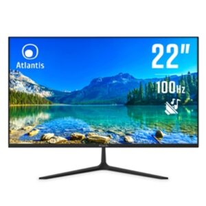 MONITOR ATLANTIS LCD FULL HD 22" A05-HE22VF-VHM INGR.VGA/HDMI 100HZ-MM-CAVO HDMI INCL.-CONF.DNSH CLAS.EN.E FINO:31/03