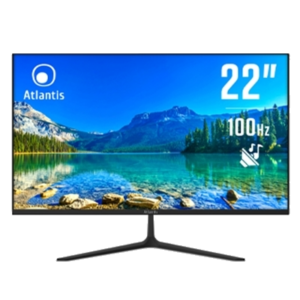 MONITOR ATLANTIS LCD FULL HD 22" A05-HE22VF-VHM INGR.VGA/HDMI 100HZ-MM-CAVO HDMI INCL.-CONF.DNSH CLAS.EN.E FINO:31/03