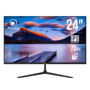 MONITOR ATLANTIS LCD FULL HD 24" A05-HE24I-VHDM MM VGA+HDMI+DP-SUPP.FREESYNC REF.SINO75HZ-CONF.DNSHFINO:31/12