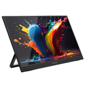 MONITOR MULTIMEDIALE PORTATILE ATLANTIS 15,6" BORDERLESS ULTRASLIM A05-P156WPIPS 60HZ TYP 25MS600:1 CON COVER E S FINO:31/03